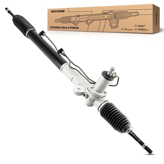 Torchbeam Hydraulic Power Steering Rack and Pinion Replacement for 2001 2002 2003 2004 2005 2006 Santa Fe All Models Replace# 262413
