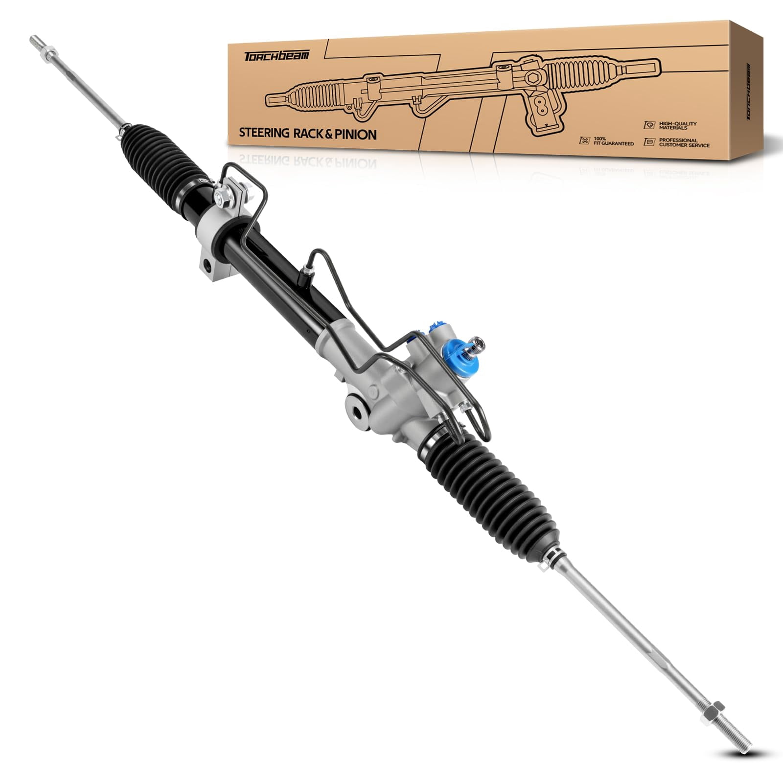 Torchbeam Hydraulic Power Steering Rack and Pinion Replacement for 2002 ...