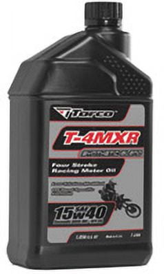 Torco Motorcycle T-4 MXR Motorcycle Engine Oil 15W-40 1 Liter