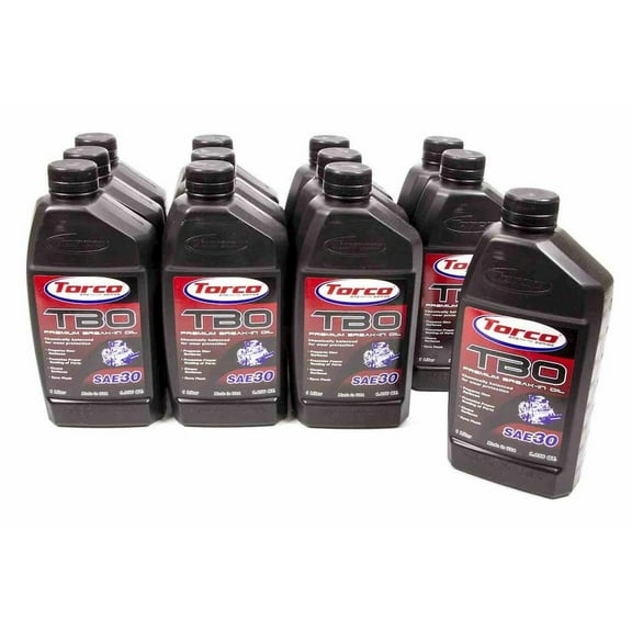 Torco TBO 30w Premium Break-In Oil Case/12-1 Liter