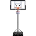 thumbnail image 1 of Toremore 44" Basketball Hoop Outdoor 4.43-10ft Adjustable, Portable Basketball Hoop Goal System with Shatterproof Backboard and Larger Base for Kids Youth and Adults, 1 of 8