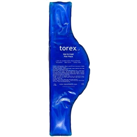 Torex Hot/ Cold Pack Flat Cervical 21 In. Long Blue (Each)