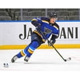 thumbnail image 1 of Torey Krug St. Louis Blues Unsigned Blue Jersey Skating vs. San Jose Sharks Photograph, 1 of 1