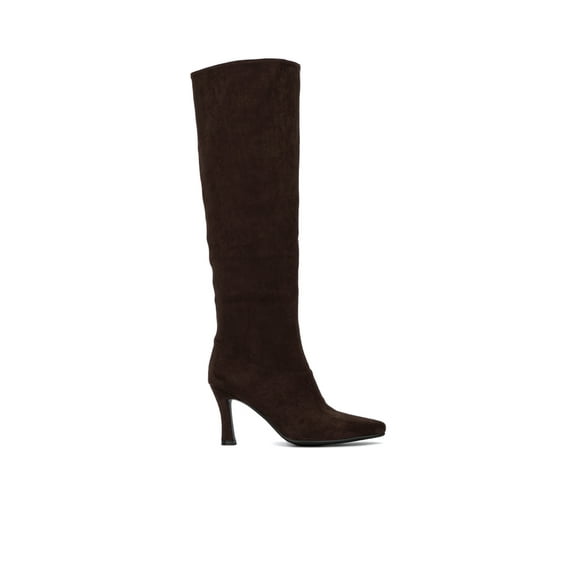 Torgeis Women's Donatella Tall Boots, Dark Brown, 9