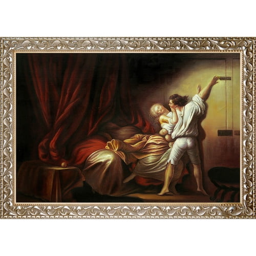 Tori Home The Bolt by Jean-Honore Fragonard Framed Painting