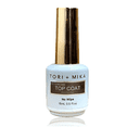 thumbnail image 1 of Tori + Mika Chrome Top Coat Gel Nail Polish Soak Off No Wipe 0.5oz Nail Polish LED/UV Lamp Cure Great work on Natural and Fake Acrylic Nails Fun Home Salon Professional Nail Art DIY Haloween, 1 of 4
