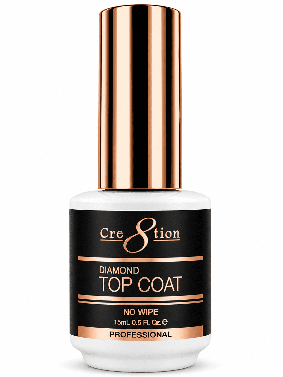 Tori + Mika Stain Resistant Free Top Coat Gel Polish Soak Off No Wipe 0.5oz Nail Polish LED/UV Lamp Cure