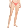 thumbnail image 1 of Tori Praver womens  Blake Skimpy Bikini Bottom, m, Pink, 1 of 3