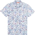 thumbnail image 1 of Tori Richard Aquaculture Short Sleeve Hawaiian Shirt (Aquaculture White, XX-Large Tall), 1 of 3