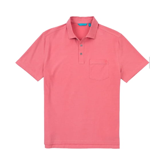Tori Richard Men's Passport Short Sleeve Polo Golf Shirt (Hibiscus, XX-Large)