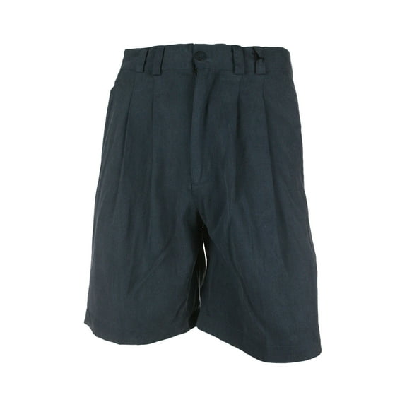 Tori Richard Men's Pleated Walking Shorts (30, Ocean Blue)