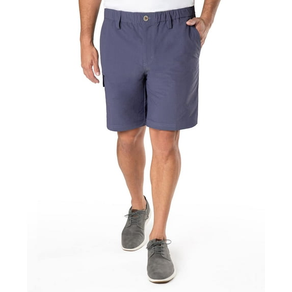 Tori Richard Men's R & R Size 34 Navy 8" Inseam Performance Cargo Shorts
