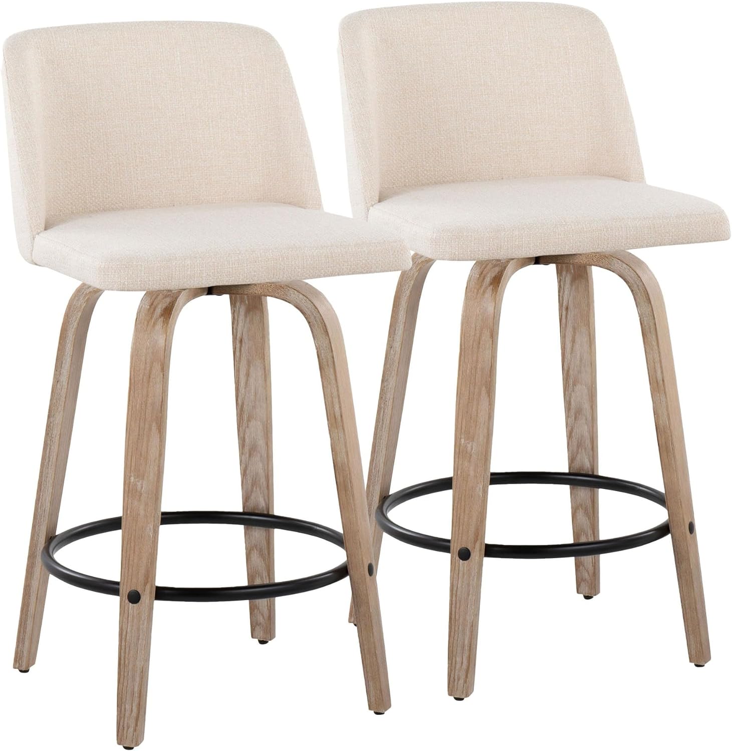 Toriano Counter Stools For Kitchen Counter, Counter Height Chairs, Bar