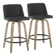 thumbnail image 1 of Toriano Counter Stools for Kitchen Counter, Counter Height Chairs, Bar Stools Set of 2, Counter Height Chairs, Bar Stools For Kitchen Island, 1 of 6