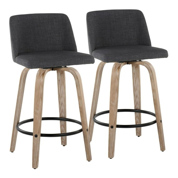 Toriano Counter Stools for Kitchen Counter, Counter Height Chairs, Bar Stools Set of 2, Counter Height Chairs, Bar Stools For Kitchen Island