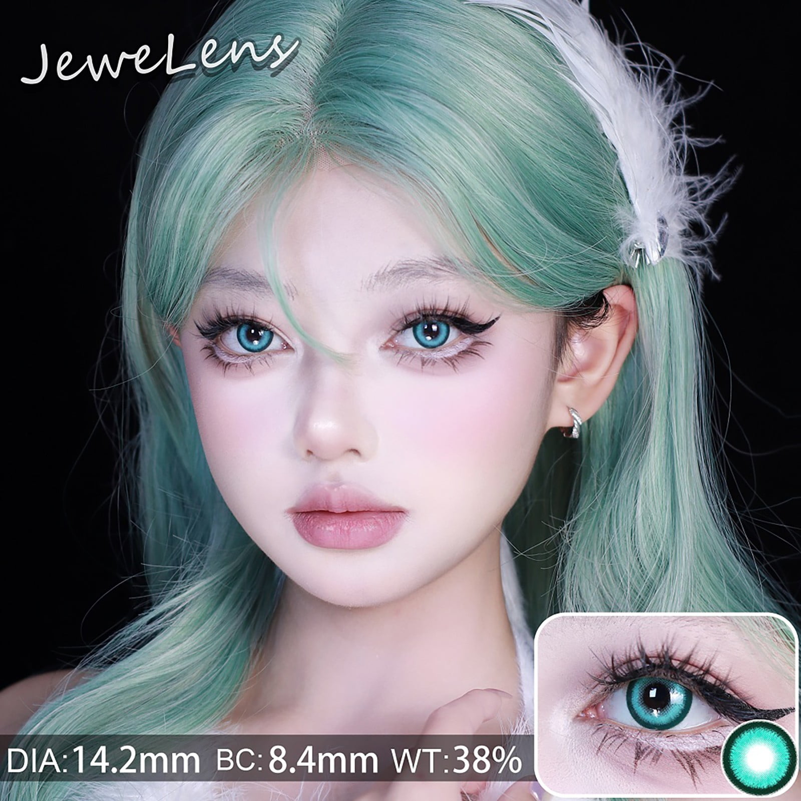 Toric colored Lenses Opaque color contacts 1ml Party Eyes Unique Color