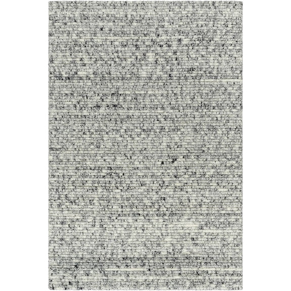 BoutiqueRugs Torie Traditional, Transitional Area Rug - Silver Gray, Gray, Light Silver - 2' x 3'