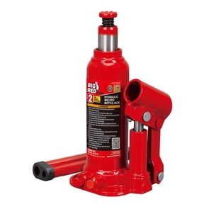 Torin Hydraulic Steel Automotive Bottle Jack, Red