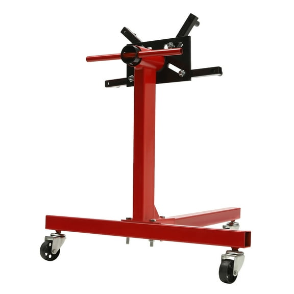 Torin Steel Rotating Engine Stand, 750 lbs Load Capacity, Adjustable Arms, Smoothly Movable, Durable Carbon Steel for Engine Repair