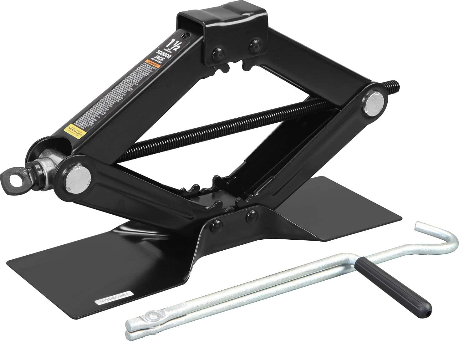 Torin Steel Scissor Lift Jack Car Kit, 1.5 Ton (3,000 lb