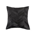 thumbnail image 1 of Natural Torino Chevron Cowhide Pillow | Black | 18"x18", 1 of 4