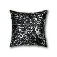 thumbnail image 1 of Torino Cowhide Pillow 18x18 100% Indian Cowhide Natural Mottled, 1 of 5