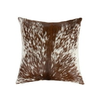 Torino Cowhide Pillow Black and White 12x20 Natural 1 Piece