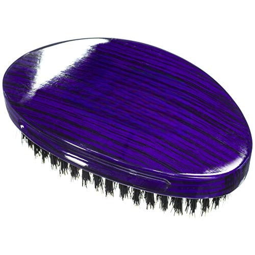 Torino Pro Wave #1460 - By Brush King - Curved, Firm Medium Palm/Military 360 Waves Brush