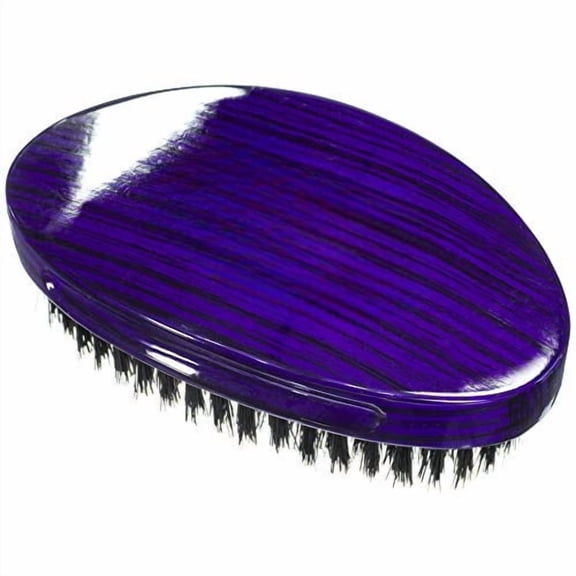 Torino Pro Wave #1460 - By Brush King - Curved, Firm Medium Palm/Military 360 Waves Brush