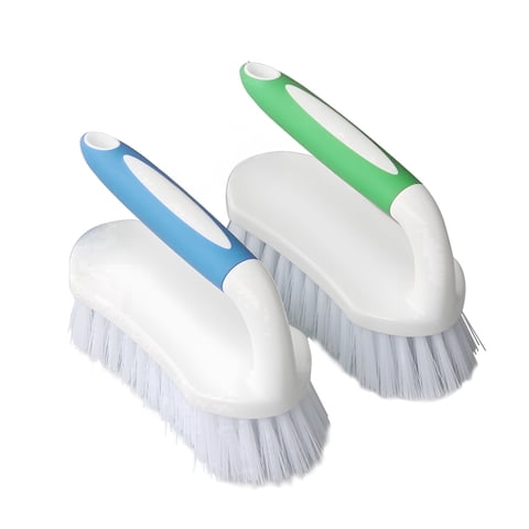 Heavy Duty Scrub Brush, Multi-Purpose Cleaning Brush for Kitchen, Bathroom & Floor