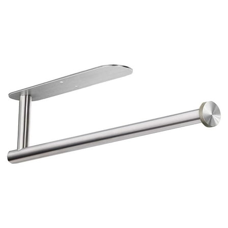 Torio Rustproof Stainless Steel Paper Towel Holder,Self-Adhesive & Screw Mount, Modern Design for Kitchen & Bathroom