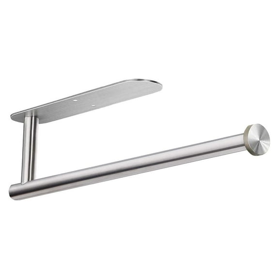 Torio Rustproof Stainless Steel Paper Towel Holder,Self-Adhesive & Screw Mount, Modern Design for Kitchen & Bathroom