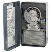 Tork 1101 Time Switch, Indoor Steel Case, 24 hours Dial