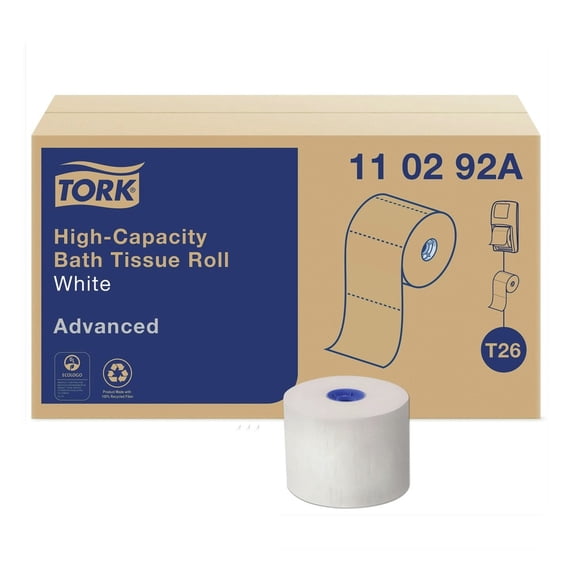 2-Ply Septic Safe Advanced High Capacity Bath Tissue - White (36/Carton)