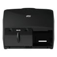 thumbnail image 1 of Tork 565728 11.06 in. x 7.18 in. x 8.81 in. Twin Bath Tissue Roll Dispenser for OptiCore - Black (1/Carton), 1 of 7