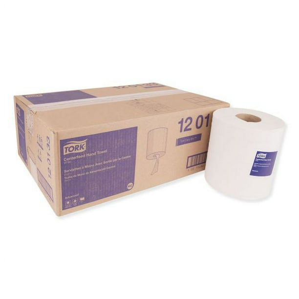 Advanced Centerfeed Hand Towel, 1-Ply, 8.25 x 11.8, White, 1,000/Roll, 6/Carton Advanced Centerfeed Hand Towel, 1-Ply, 8.25 x 11.8, White, 1,000/Roll, 6/Carton