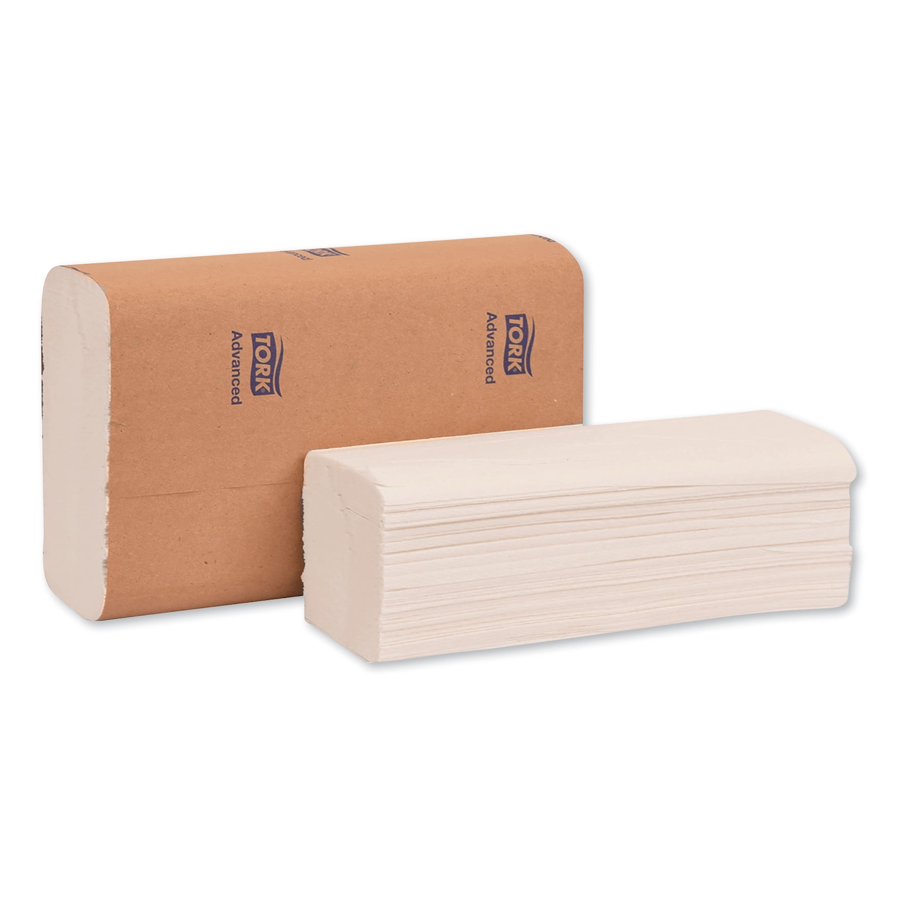 Tork Advanced White Multifold Hand Towels, 1-Ply, 250 Sheets per Pack