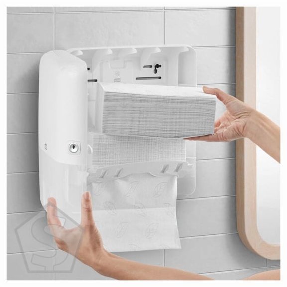 Tork Advanced Xpress White Compressed Multi-Fold Paper Towel H2 - 3,000/Case