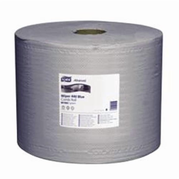 Tork Auto Wipes - SCA Tissue N Amer  Advanced 440 Wiper, Center Pull, 4-Ply, Blue