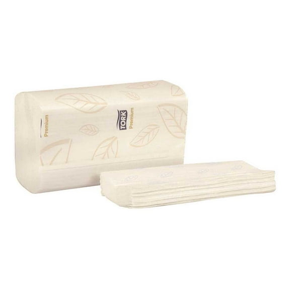 Tork MB579 Premium Soft Xpress White with Blue Leaf 3-Panel 2-Ply Multifold Paper Towels (135-Sheets Per Pack, )