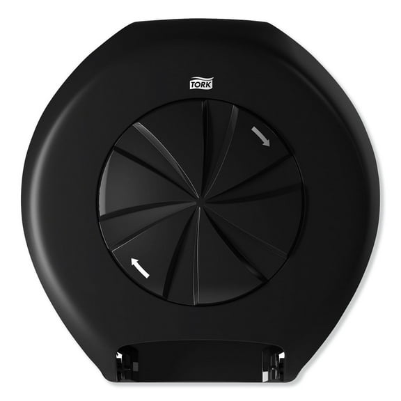 Tork OptiCore® 3-Roll Toilet Paper Roll Dispenser Black T11, High Capacity, 565828