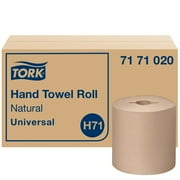 Tork Paper Hand Towel Roll Natural H71, Universal, 100% Recycled Fiber, High Capacity Needs, 1-Ply, 6 Rolls x 1000 ft, 7171020