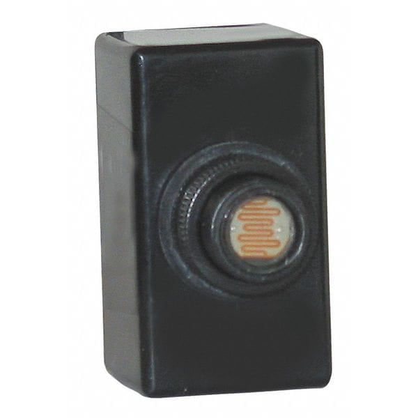 Black Polycarbonate Flush Mount Photocontrol