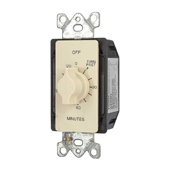 Nsi Tork Spring-Wound Timer,Range 0 to 2 hr. A502H