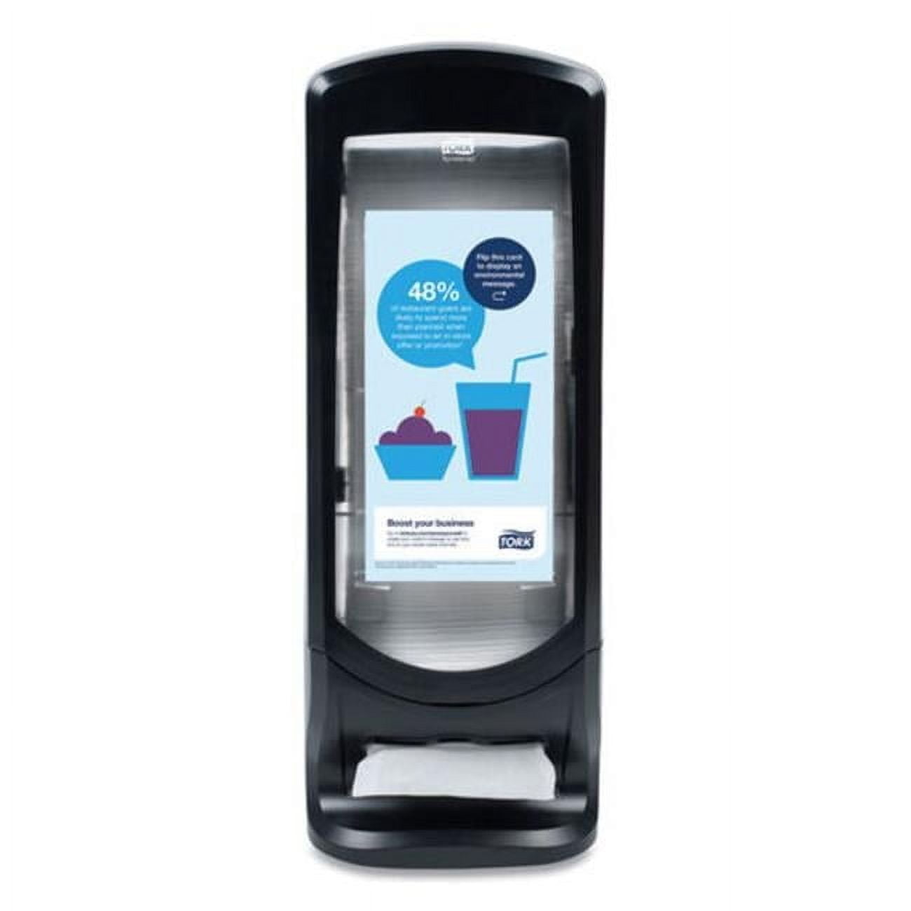 Tork  Stand Napkin Dispenser, Black