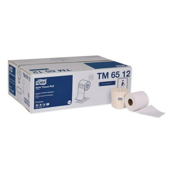 Tork® Premium 2-Ply Toilet Paper, 460 Sheets Per Roll, Pack Of 48 Rolls