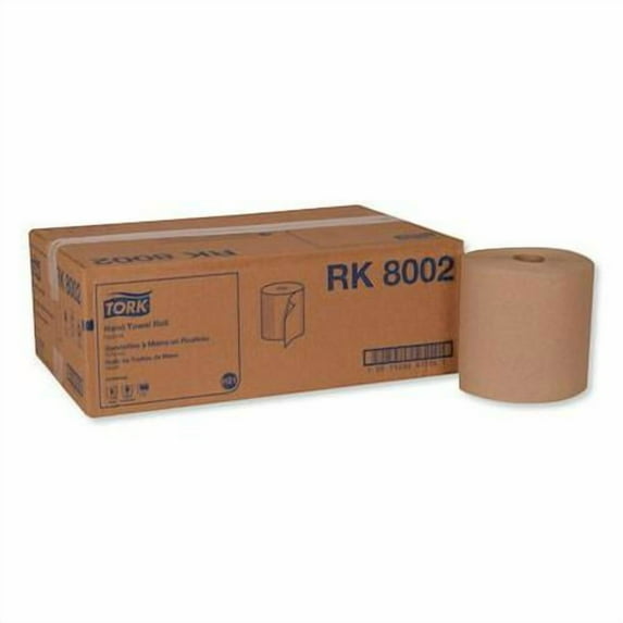Tork Tork Paper Hand Towel Roll Natural H21, Universal, 100% Recycled Fiber, 6 Rolls x 800 ft, RK8002