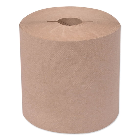 Tork Universal Hand Towel Roll, Notched, 7.5" x 800 ft, Natural, 6 Rolls/Carton -TRK7171300