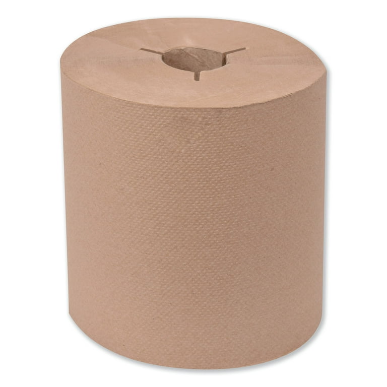 Karat Paper Towel Rolls - White - Case of 6 rolls