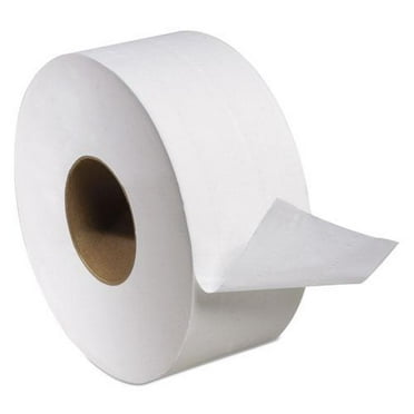 Tork Universal Jumbo Toilet Paper, Septic Safe, 2-Ply, White, 3.48" x 1,000 ft, 12/Carton -TRKTJ0922A